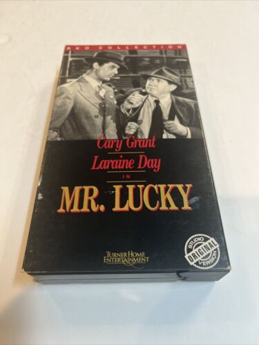 Mister Lucky (VHS 1989) Gary Grant • Laraine Day | RKO Collection