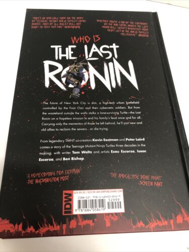 TMNT The Last Ronin (2022) IDW HC Kevin Eastman