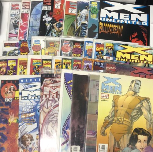 X-Men Unlimited (1993) Set Issue # 1-38 Missing Issue #22-23-37 Marvel Comics