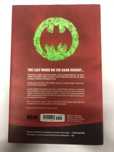 Batman Last Knightfall On Earth (2020) HC DC Black Label Snyder & Capullo