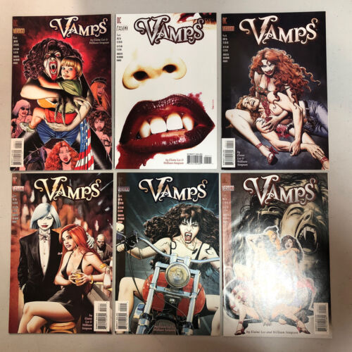 Vamps Lot (1994) 1st, 2nd & 3rd series (VF/NM) Complete Sets Vertigo Elaine Lee