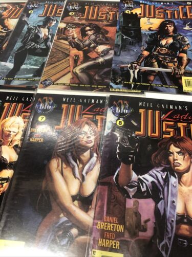 Neil Gaiman’s Lady Justice (1996) Set Issues