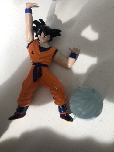 Bandai 1997 Super Saiyan Goku Dragon Ball Z The Saga Continues Action Figure