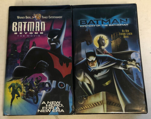 Batman Beyond The Movie & Batman Mystery Of The Boatwoman (1999-2003) VHS