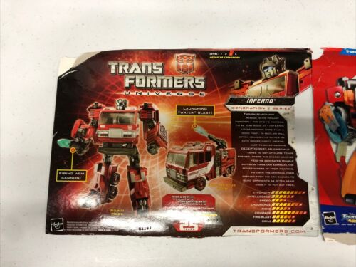 Transformers (2008) Dossier • Cards • Made In China • Set Of 2