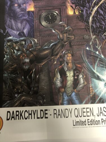 Darkchylde : Randy Queen , Jason Gorder  & Jimmy Yu Limited Edition Print Signed