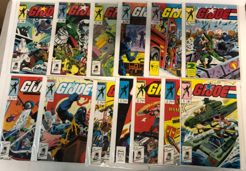 G.I. JOE (1983) # 15-34 F/VF Set French Heritage ~ Missing #19,21,23,27,28,29