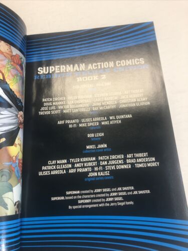 Super man: Action Comics The Rebirth Deluxe Book 2 (VF/NM) (2016)