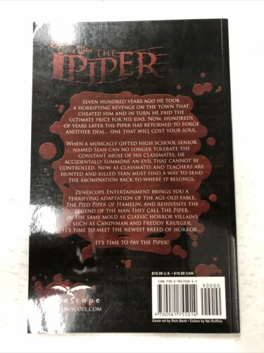 Grim Fairy Tales The Piper  By Mike Kalvoda (2008) TPB Zenedcope Entertainment