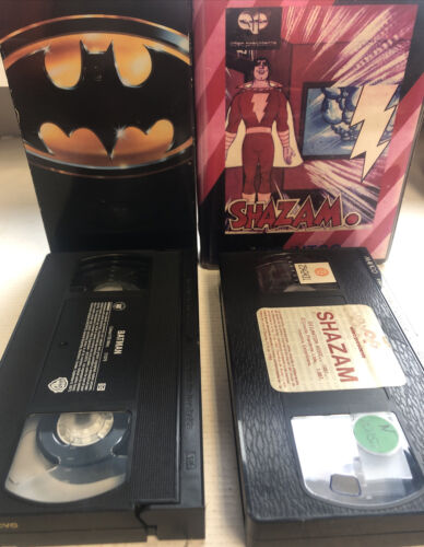 Batman & Shazam Bundle (VHS)