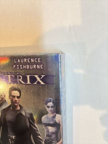 The Matrix (VHS, 1999, Collectors Edition) Keanu Reeves Laurence Fishburne