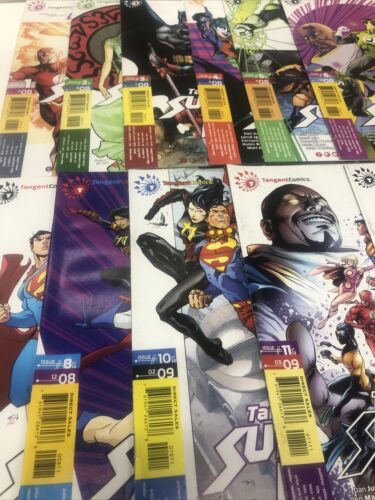 Tangent Superman’s Reign (2008) Set # 1-12 Missing Issue # 9 DC Comics •Jurgens