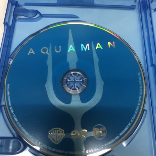 AQUAMAN (2020) BILINGUAL • BLU-RAY + DVD + Digital•An Adventure Visual Spectacle