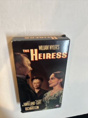 The Heiress (VHS, 1992) Olivia De Havilland Montgomery Clift Ralph Richardson