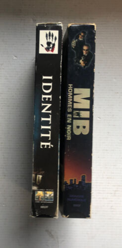 M.I.B Homme En Noir & Identite VHS