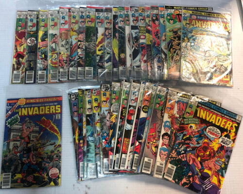 The Invaders (1975) #1-41 + Annual #1 VG/VF- Complete Set ~ Marvel | Stan Lee