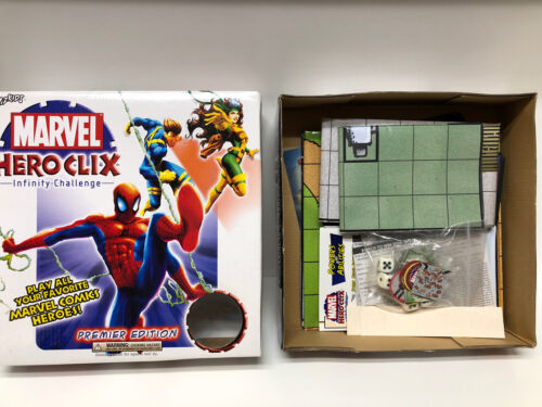 Marvel Heroclix Infinity Challenge Premier Edition Incomplete With Extra Figures