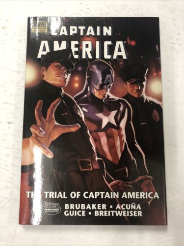 Captain America: The Trial Of Captain America By Ed Brubaker (2011)TPB HC Marvel