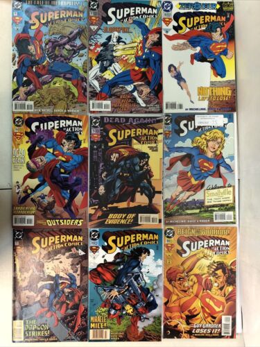 Superman In Action Comics (1994) Consequential Set # 701-750 Missing #738 (F/VF)