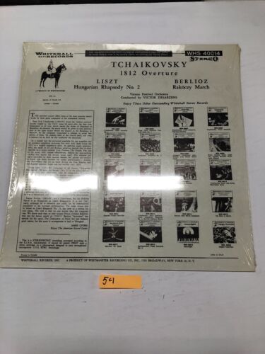 Tchaikovsky 1812 Overture Vienna Festival Orchestra Vinyl LP Album