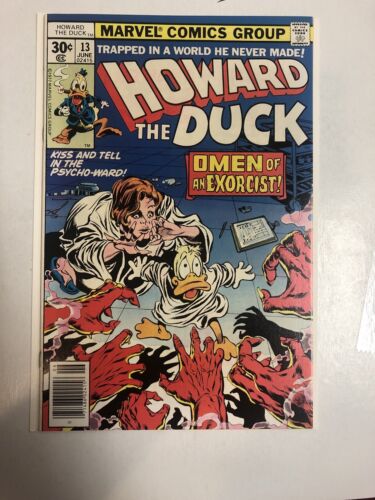 Howard the Duck (1977) 13 (NM) 1st App Full App Kiss