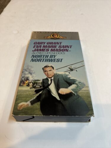 North By Northwest (VHS 1987) Gary Grant • Eva Marie Saint • Alfred Hotchcock