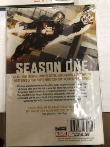 Iron Man: Season One (2013) Marvel TPB HC Howard Chaykin