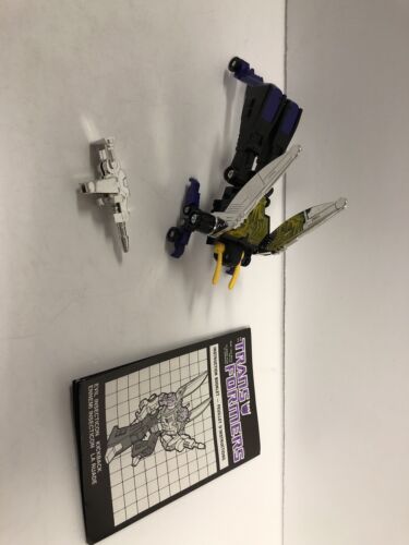 1985 Transformers Kickback G1 Complete With Instructions