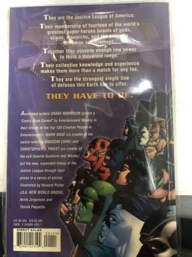 JLA: Strength In Numbers (1998) Dc Comics TPB SC Grant Morrison