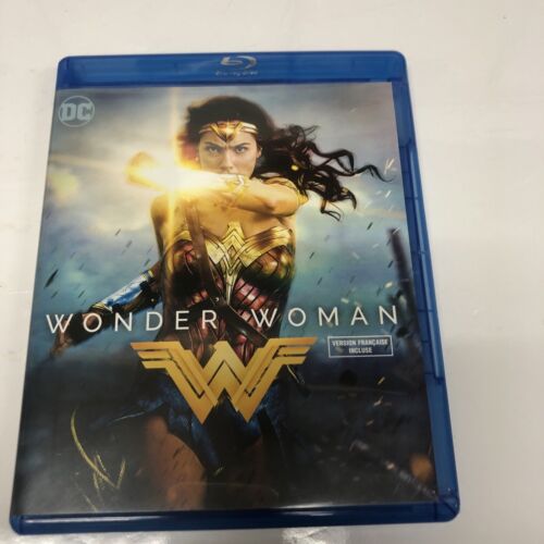 Wonder Woman (2017) Blu-ray/DVD • Gal Gadot • W/ Slipcover • Bilingual