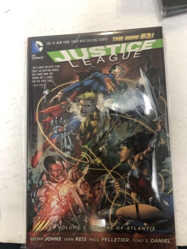 Justice League Vol.3: Throne Of Atlantis (2014) Dc Comics TPB HC Geoff Johns