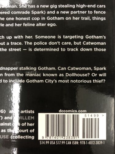 Catwoman Vol.2 Dollhouse By Judd Winick (2013) TPB SC DC Comics