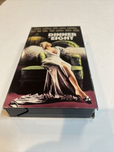 Dinner at Eight (VHS, 2000) Marie Dessler John Barrymore Wallace Berry | Warner