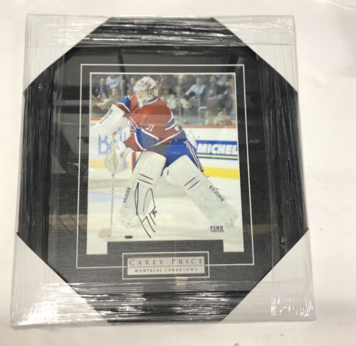 Carey Price • Montréal • Canadiens • Hockey • Certificate Of Authenticity•Signed