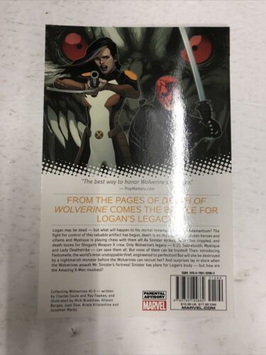 Wolverines Vol.1 By Charles Soule (2015) TPB Marvel Comics