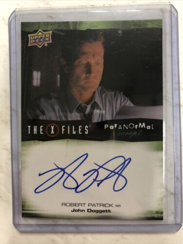 Robert Patrick Autograph Card John Doggett A-PA X Files Ufos And Aliens 2018...