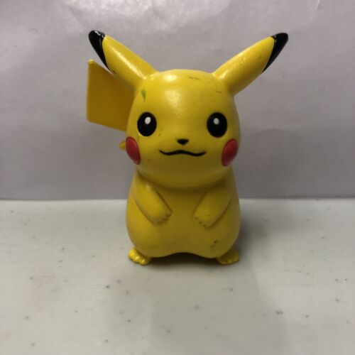 Pikachu TOMY Pokemon Figure CGTSJ 1999 Nintendo 2" - Vintage Authentic