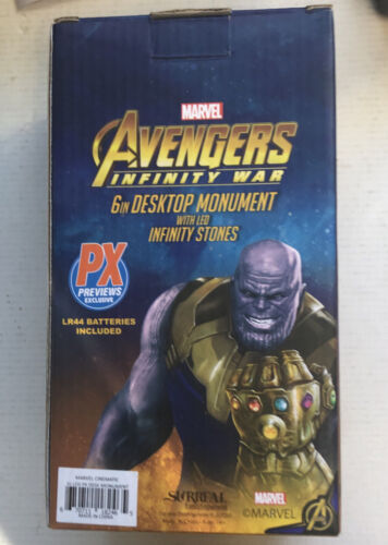 Avengers infinity war 6in desktop monument