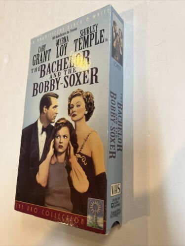 The Bachelor and the Bobby-Soxer (VHS, 1998) Gary Grant Myrna Loy Shirley Temple