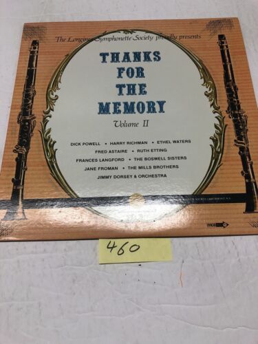 Thanks For The Memory Volume 2 Vinyl LP Album