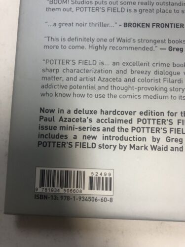 Potter’s Field   (2009) Boom TPB HC Mark Waid