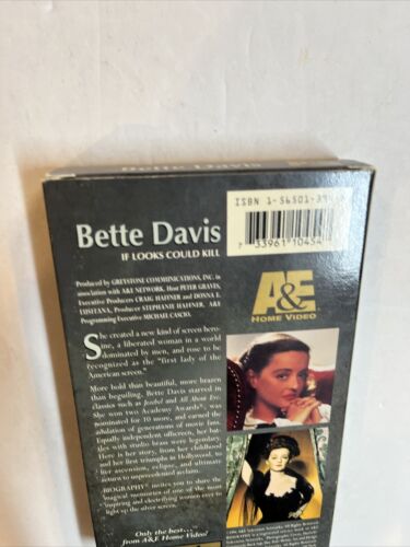 Biography: Bette Davis (VHS, 1995)