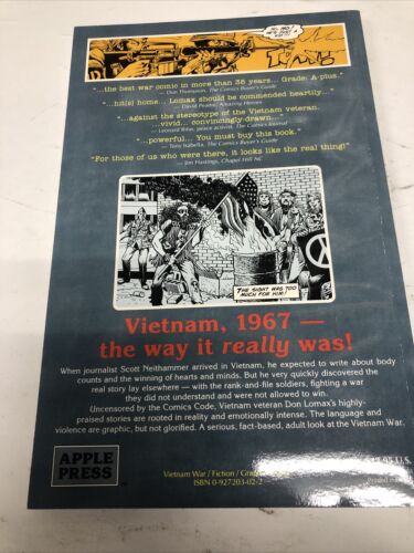 Vietnam Journal Indian Country Vol.1 (1990) Apple Press SC TPB Don Lomax