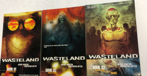 Wasteland Vol.1-3 (2007) Oni press TPB SC Anthony Johnston