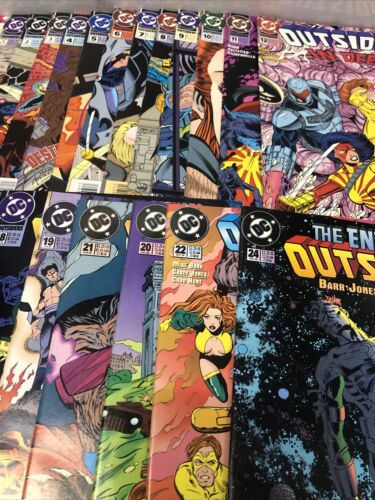 Outsiders (1995) Set Issues # 0-24 Missing Issue # 23 • DC Comics • Mike W.Barr