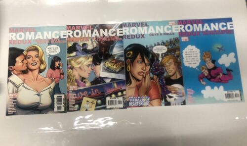 Marvel Romance Tedux Set Of 4 Comics Issue