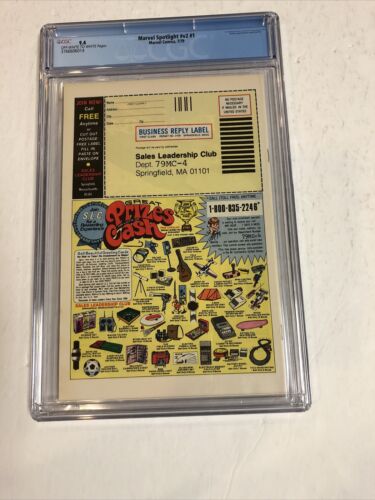 Marvel Spotlight V2 (1979) #6 CGC (9.4 NM OFWTWP) | Captain Marvel # 1