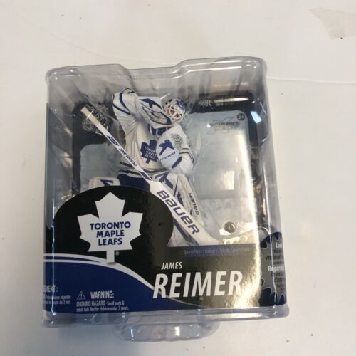 James Reimer (2000) NHL McFarlane Series 30 Canada White Jersey Bronze Level