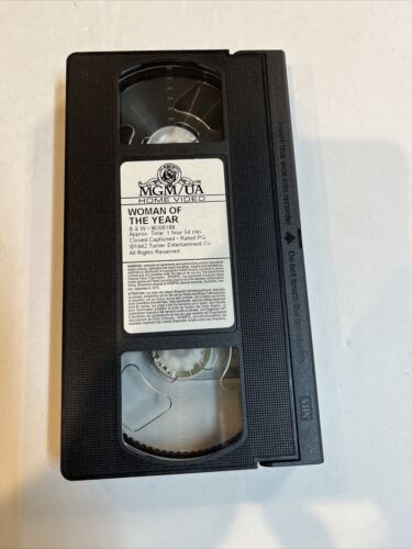 Woman of the Year (VHS, 2000) Spencer Tracy Katherine Hepburn | MGM / UA