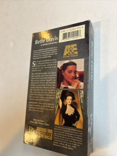 Biography: Bette Davis (VHS, 1995)